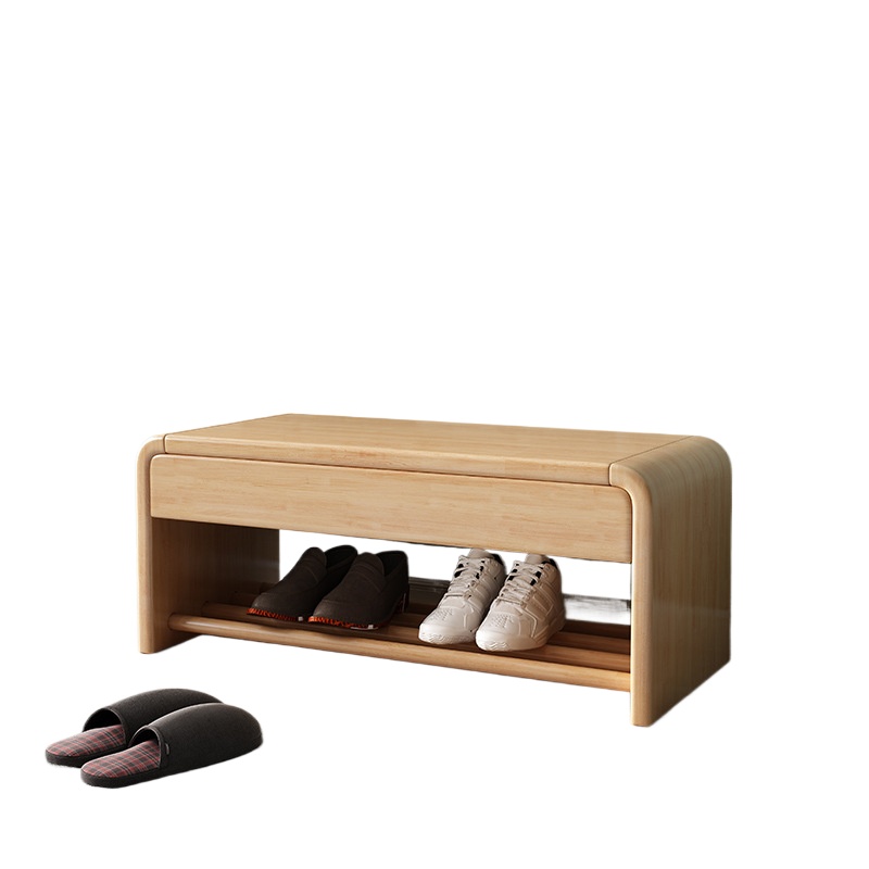 Muji Home Storage - Bangku Sepatu untuk Pintu Masuk Rumah,