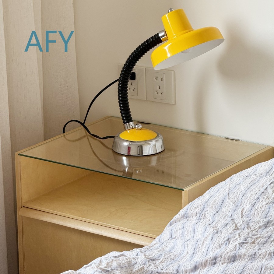 Meja Samping Tempat Tidur Kayu - Muji Home Storage ulasan dan harga